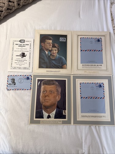 Jfk kennedy memorial stamp lot - jfk,