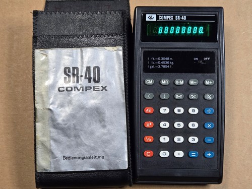 Compex vintage - compex, sr-40